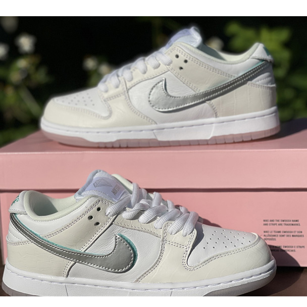 Diamond X Nike SB Dunk Low "White" - 