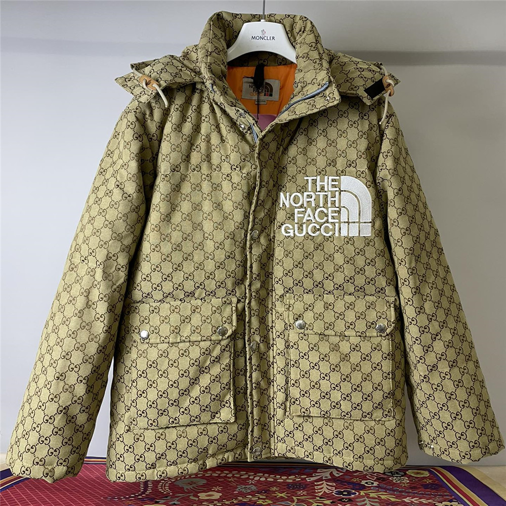 Gucci x The North Face Coat(Grey Zip) - PerfectKickZ