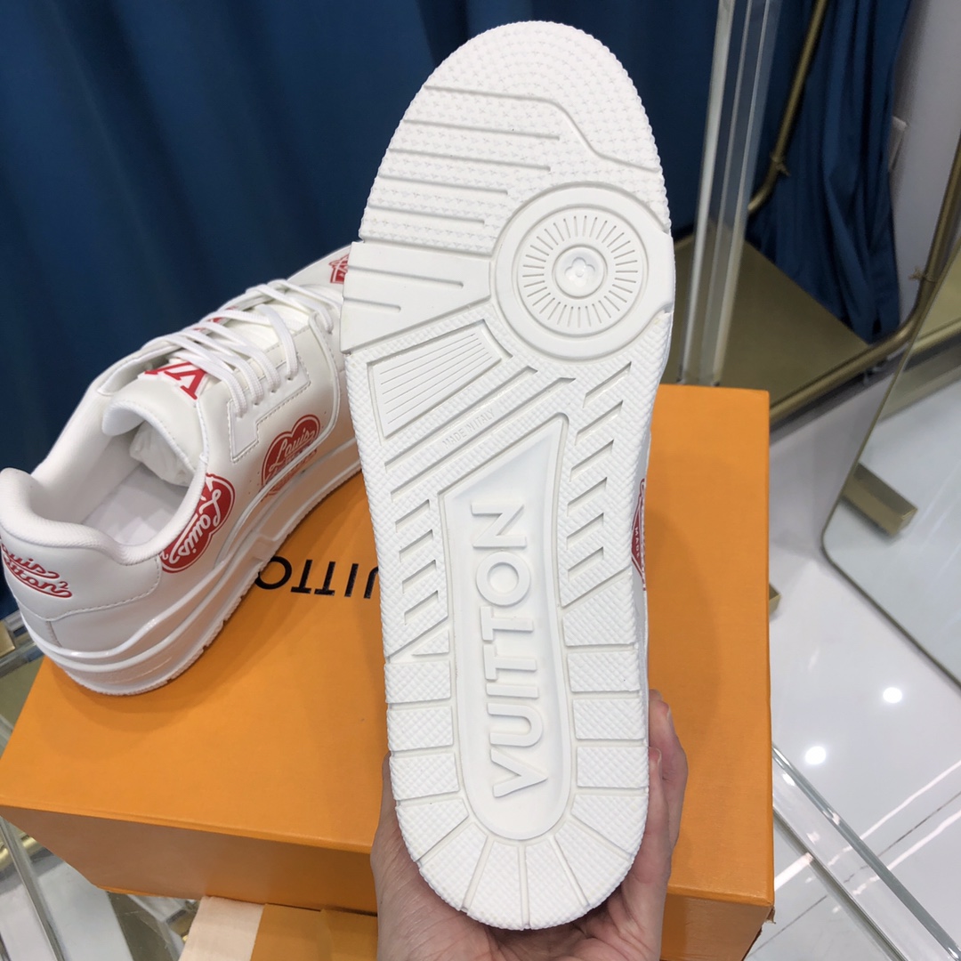 Louis Vuitton Trainer Sneaker Nigo Lv Made White - PerfectKickZ