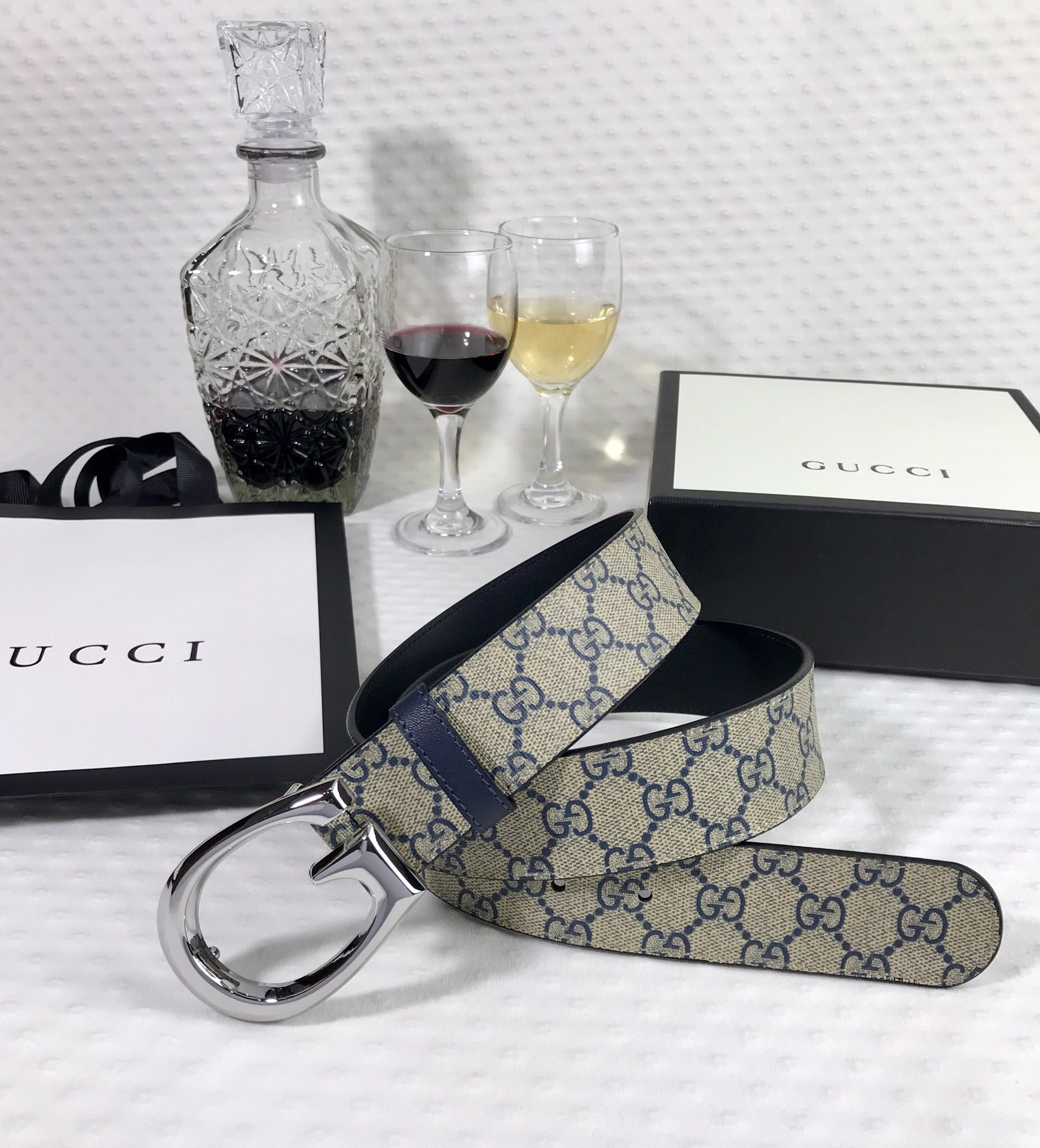 Gucci Belt With G Buckle - PerfectKickZ