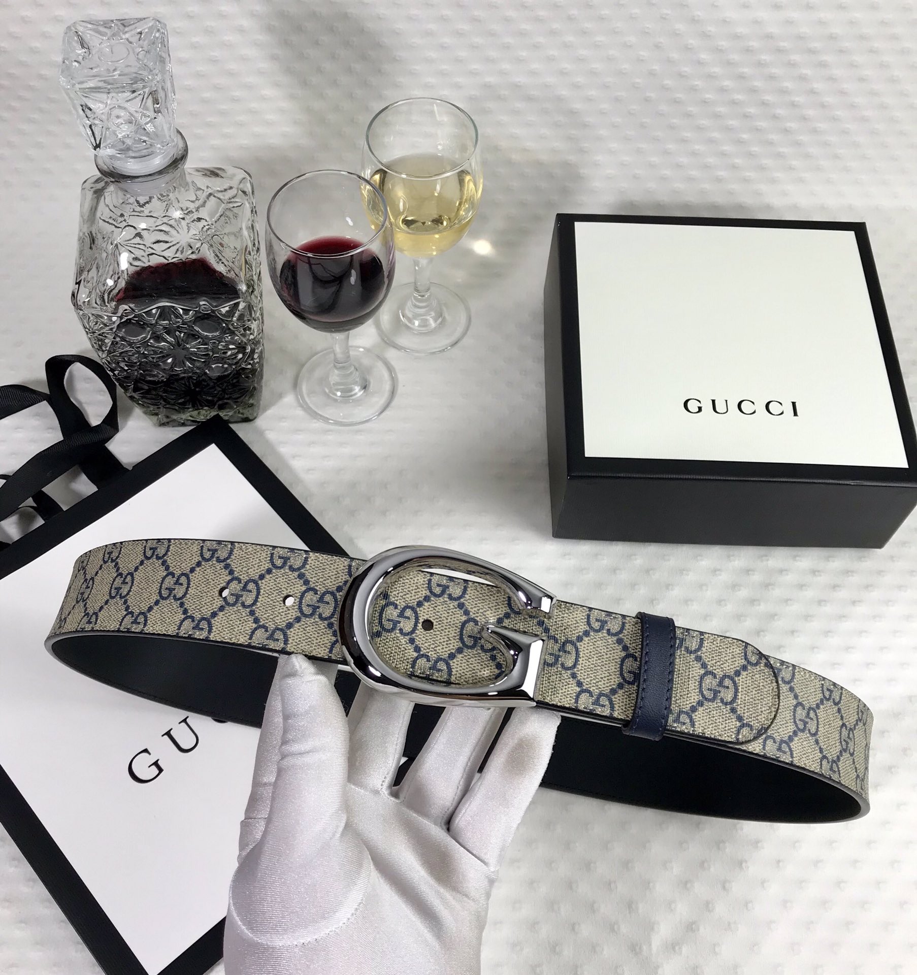 Gucci Belt With G Buckle - 