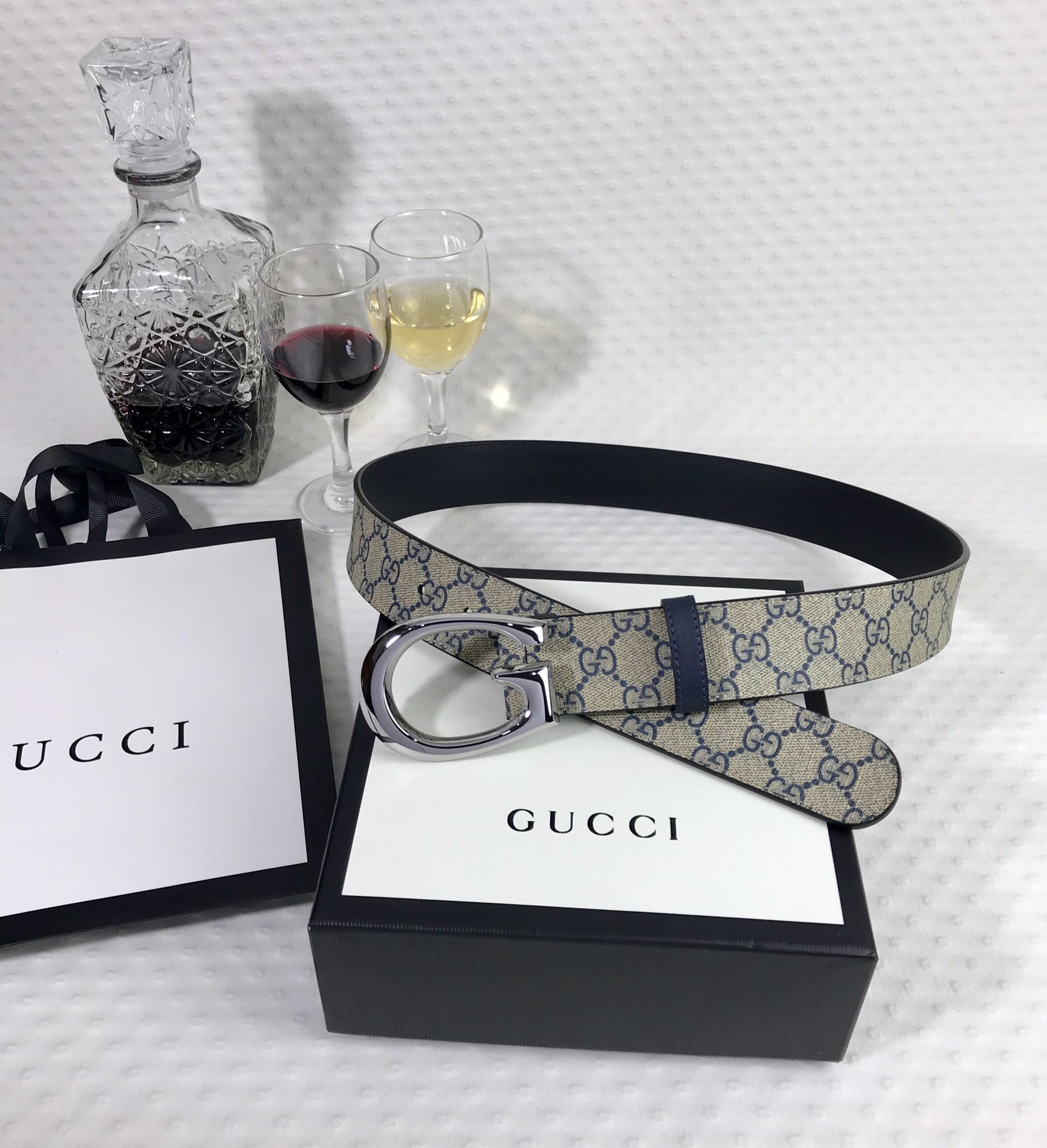 Gucci Belt With G Buckle - 