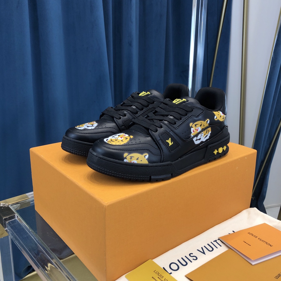 Louis Vuitton Trainer Sneaker X Nigo Tiger - PerfectKickZ