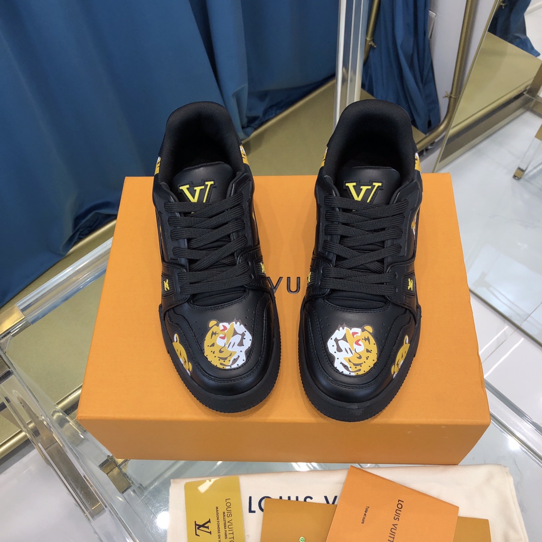 Louis Vuitton Trainer Sneaker X Nigo Tiger - PerfectKickZ