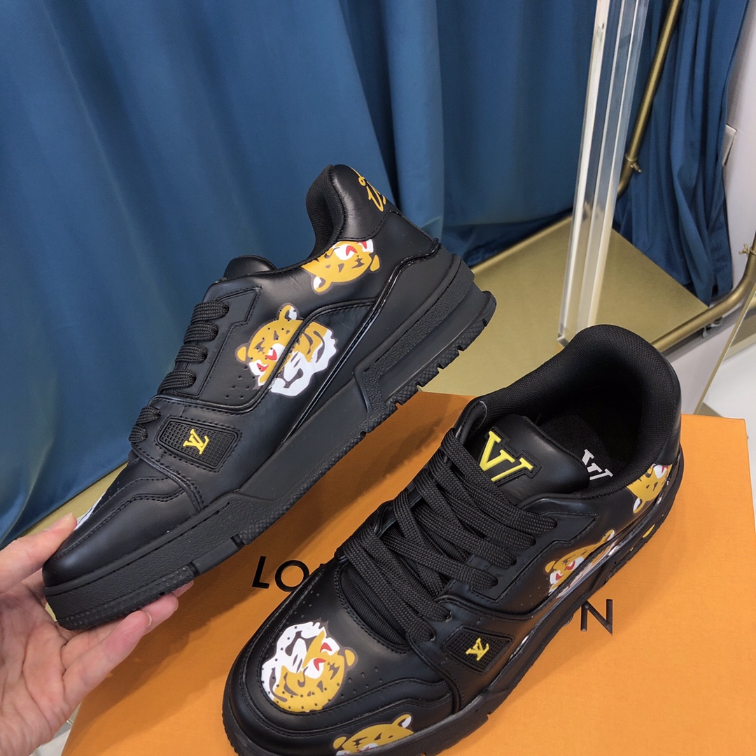 Louis Vuitton Trainer Sneaker X Nigo Tiger - PerfectKickZ