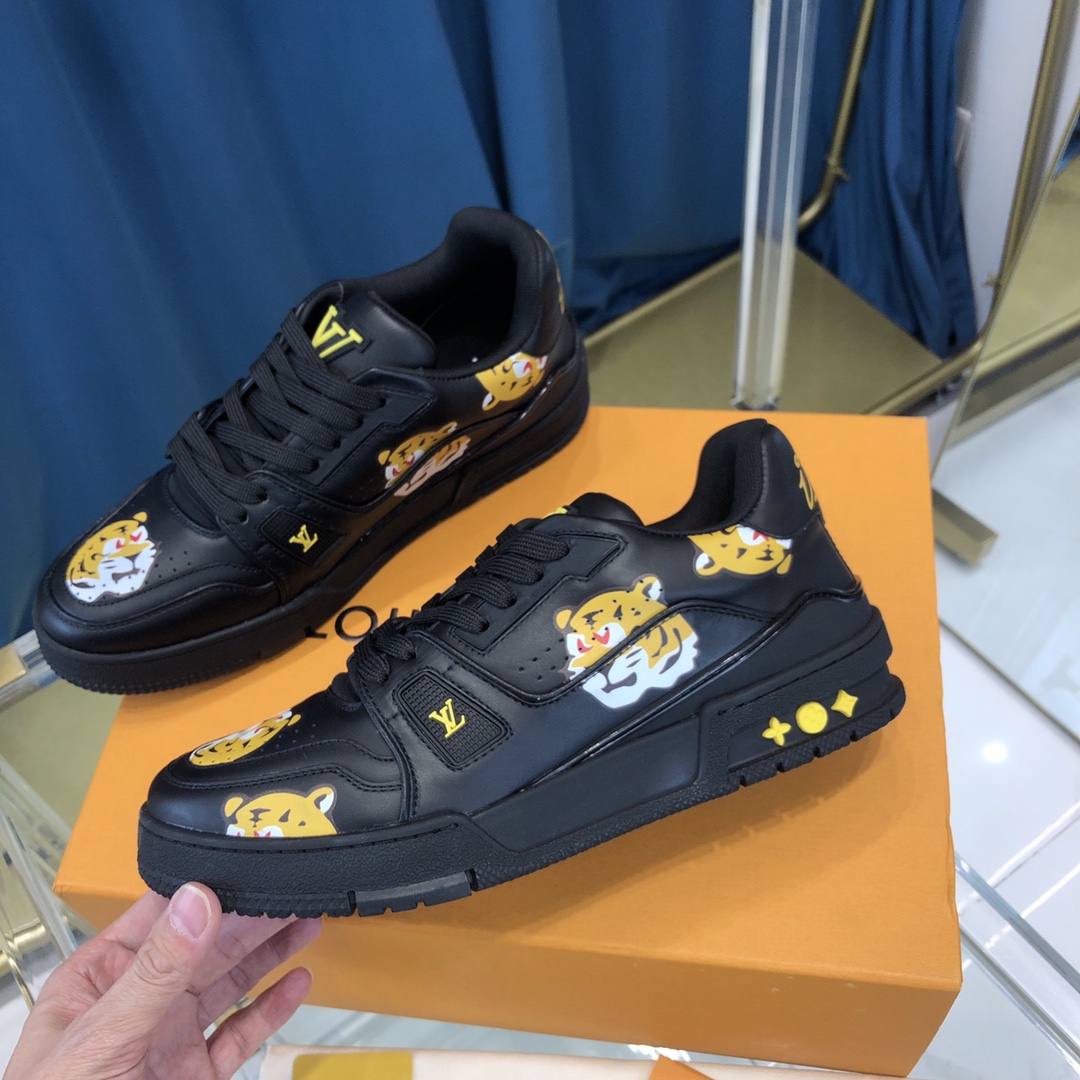 Louis Vuitton Trainer Sneaker X Nigo Tiger - PerfectKickZ