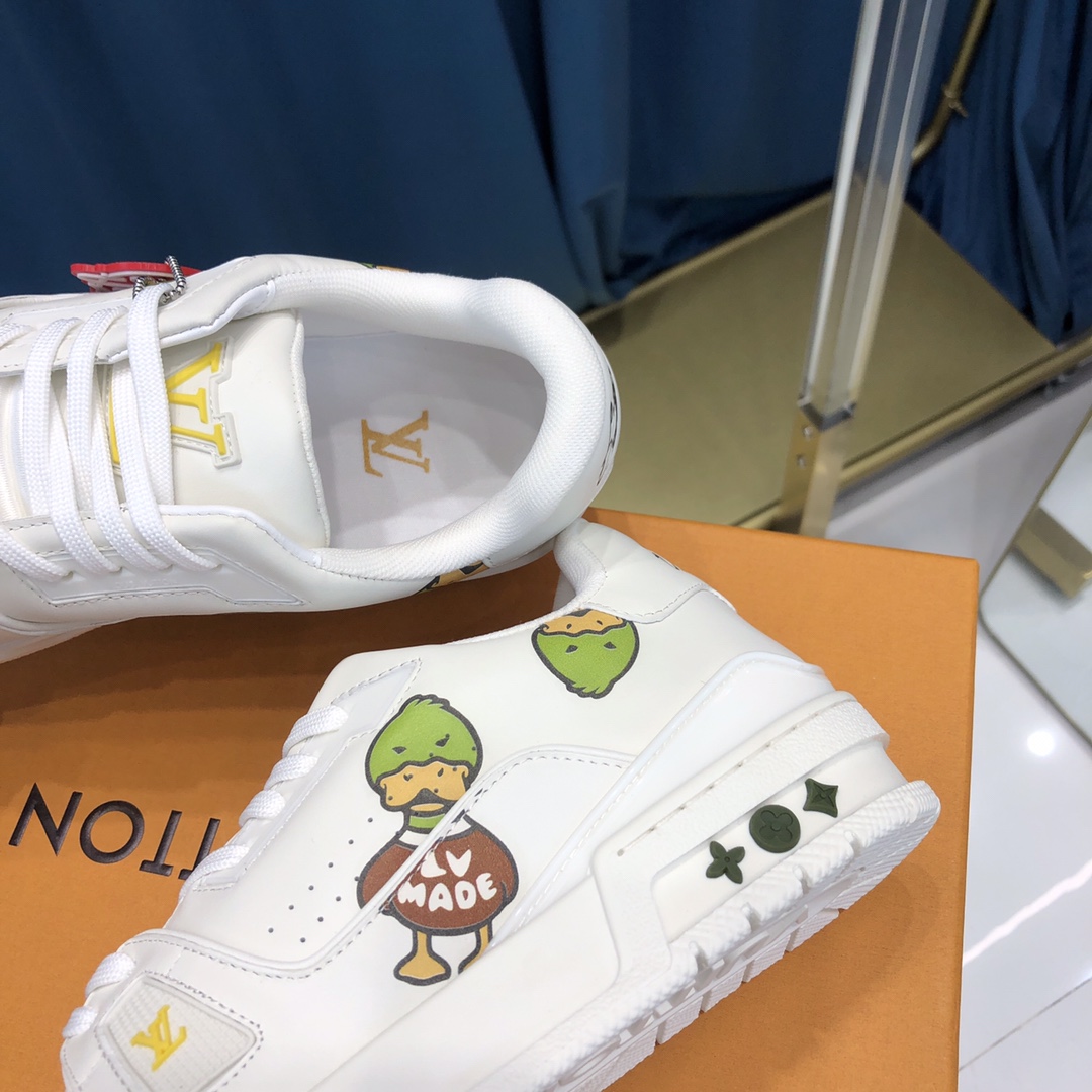 Louis Vuitton Trainer Sneaker X Nigo Duck - PerfectKickZ