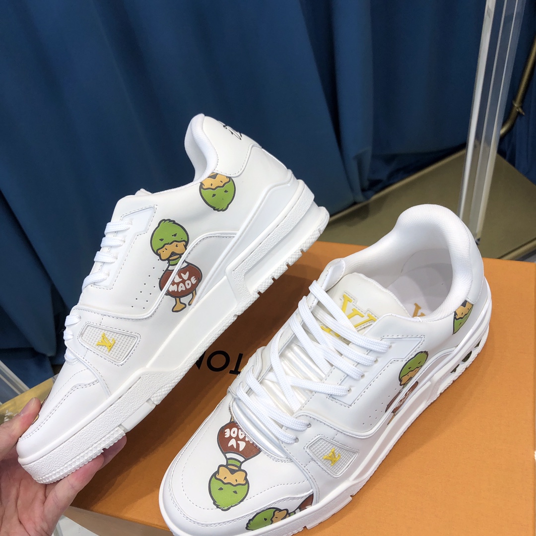 Louis Vuitton Trainer Sneaker X Nigo Duck - PerfectKickZ