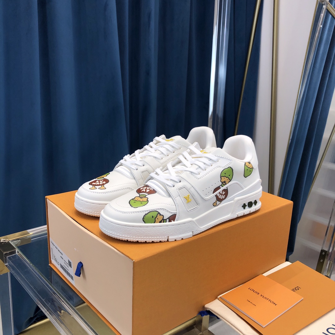 Louis Vuitton Trainer Sneaker X Nigo Duck - PerfectKickZ