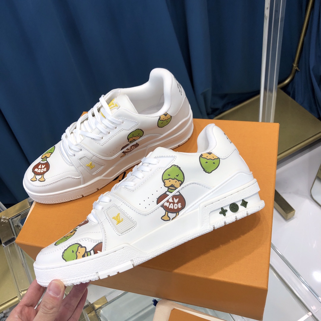 Louis Vuitton Trainer Sneaker X Nigo Duck - PerfectKickZ
