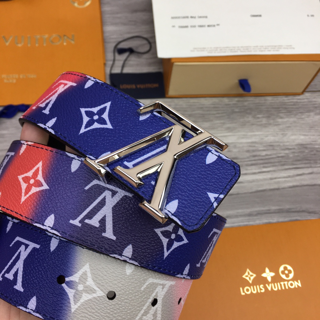 Louis Vuitton Shape 40MM Reversible Belt - PerfectKickZ