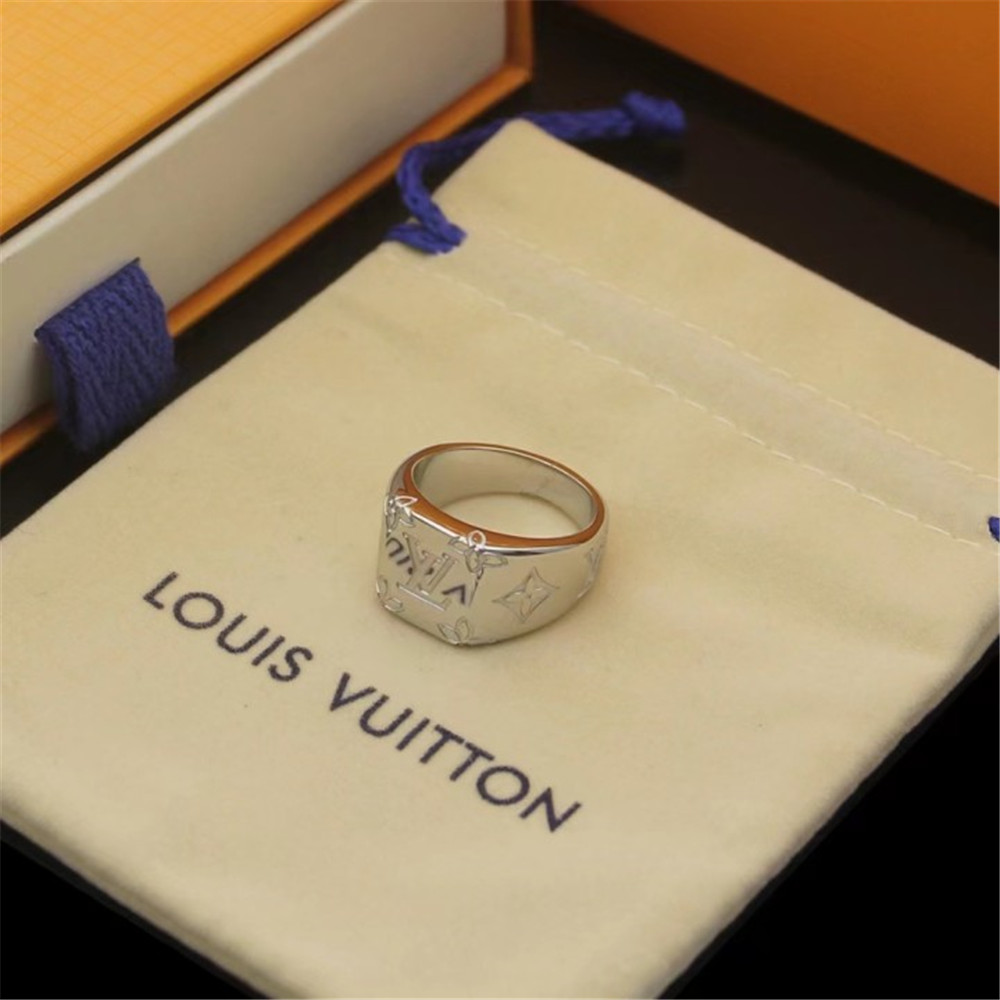 Louis Vuitton Logo Ring - PerfectKickZ