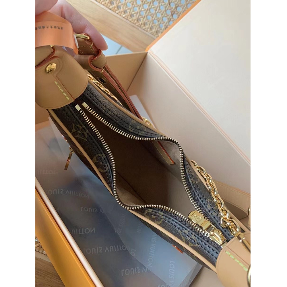 Louis Vuitton Monogram Coated Canvas Loop  Handbag - PerfectKickZ