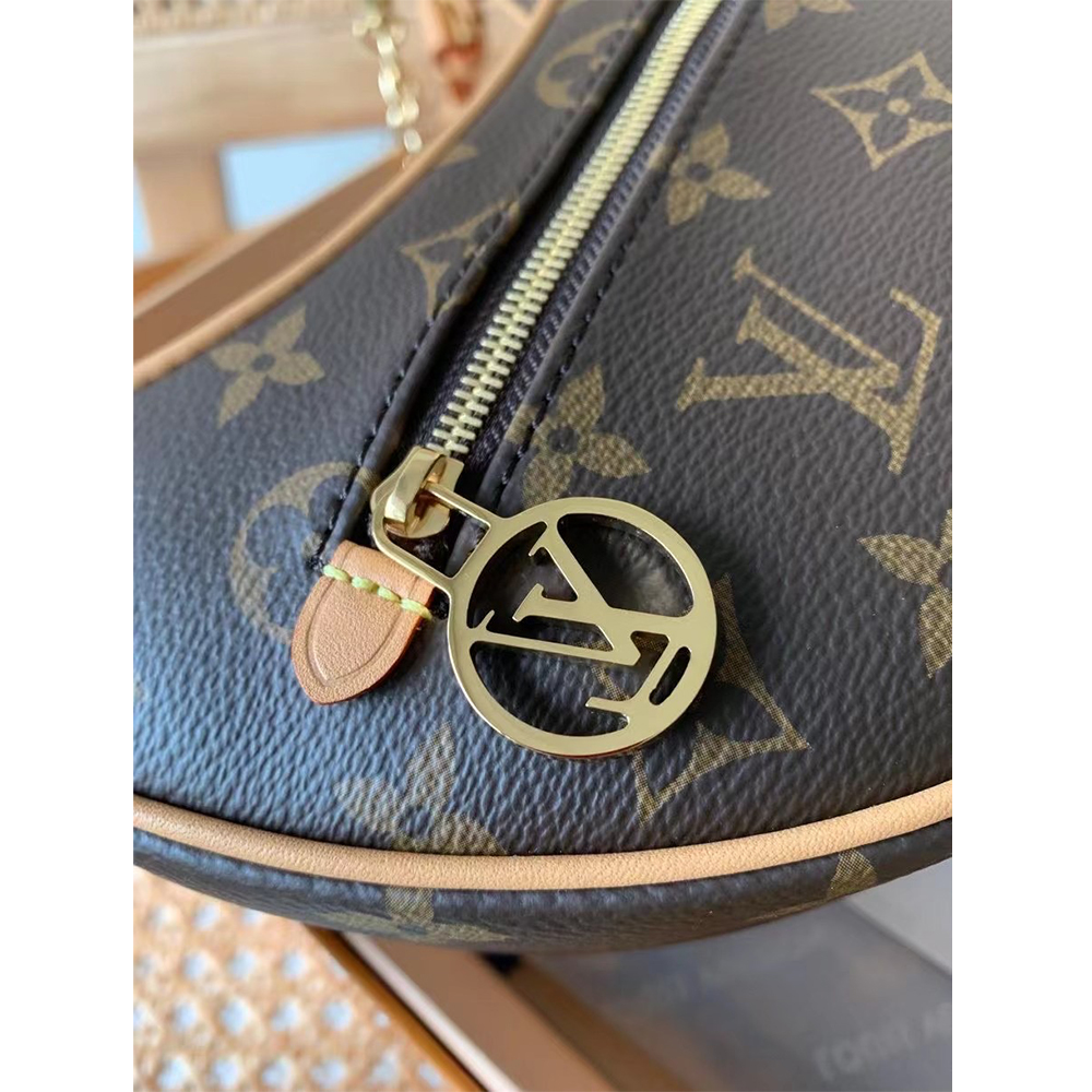 Louis Vuitton Monogram Coated Canvas Loop  Handbag - PerfectKickZ