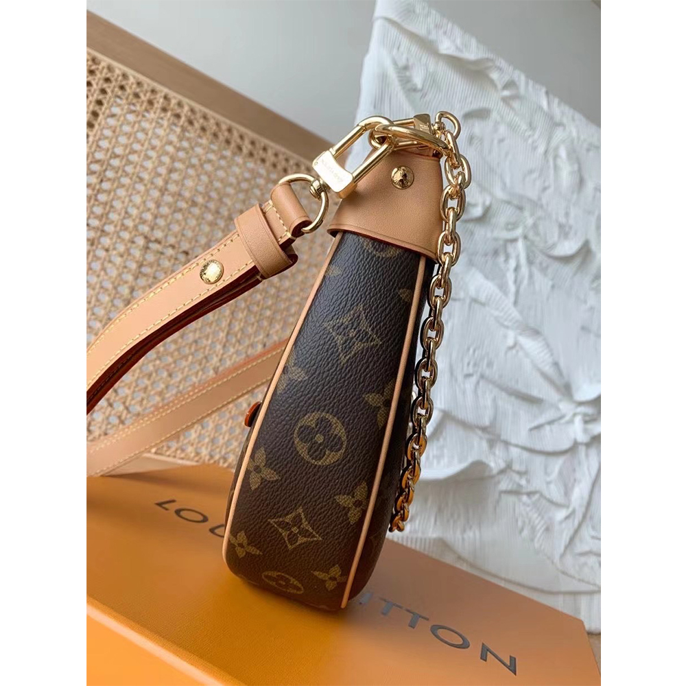 Louis Vuitton Monogram Coated Canvas Loop  Handbag - PerfectKickZ