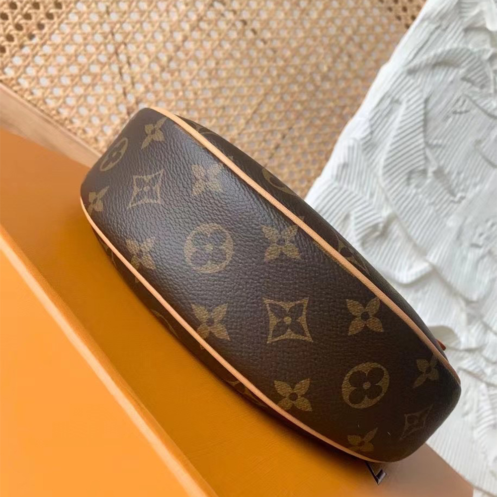 Louis Vuitton Monogram Coated Canvas Loop  Handbag - PerfectKickZ