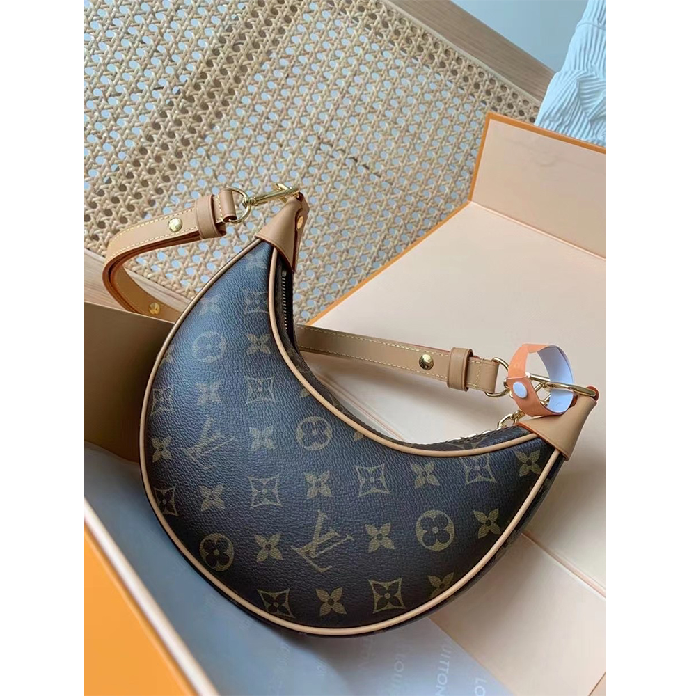 Louis Vuitton Monogram Coated Canvas Loop  Handbag - PerfectKickZ