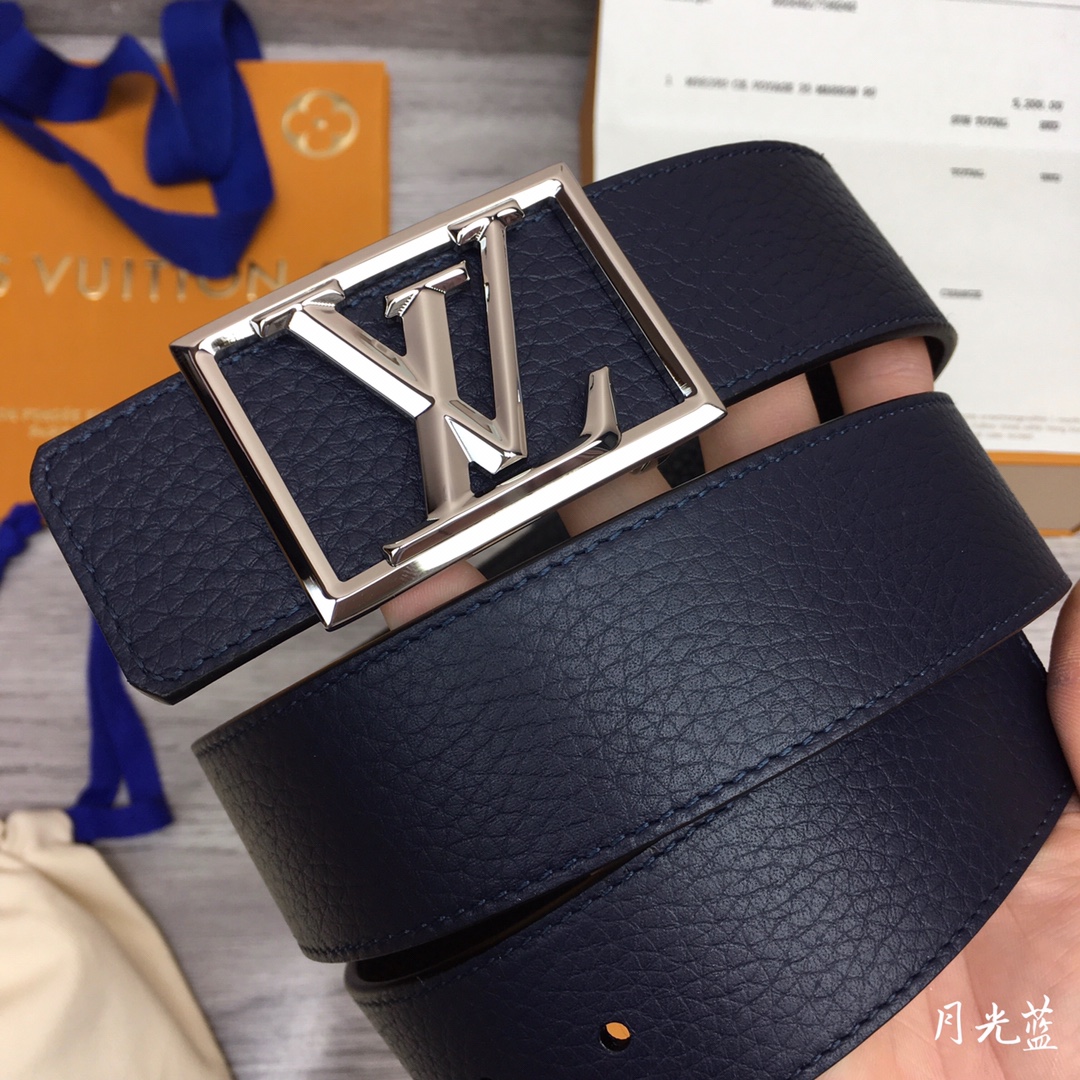 Louis Vuitton Shape 40MM Reversible Belt - PerfectKickZ