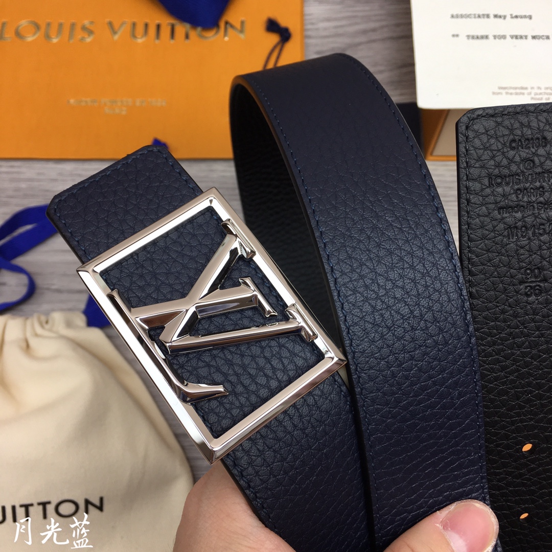 Louis Vuitton Shape 40MM Reversible Belt - PerfectKickZ