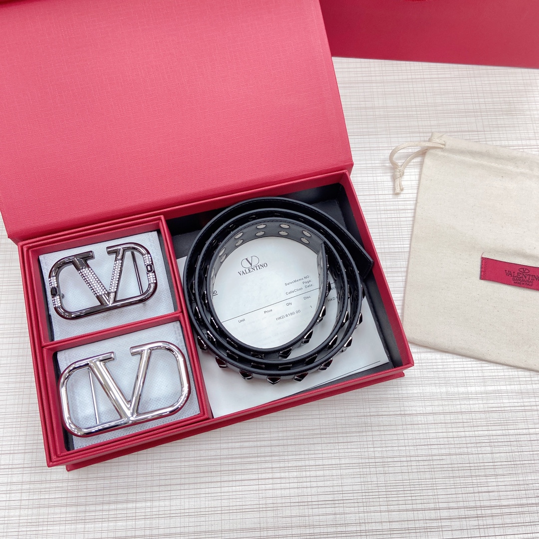 Valenti VLogo Signature 40MM  Belt - PerfectKickZ