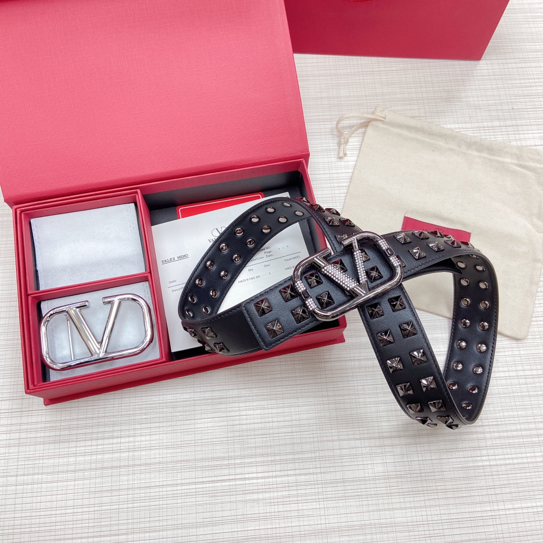 Valenti VLogo Signature 40MM  Belt - PerfectKickZ