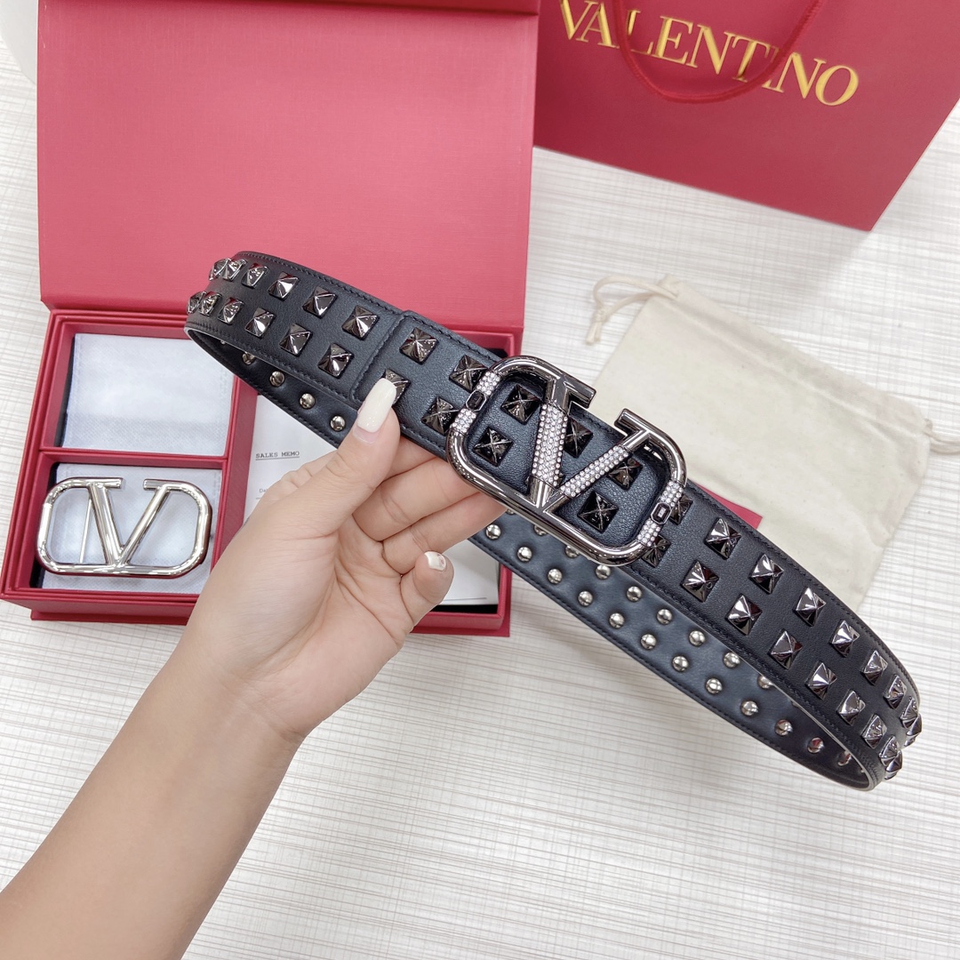 Valenti VLogo Signature 40MM  Belt - PerfectKickZ