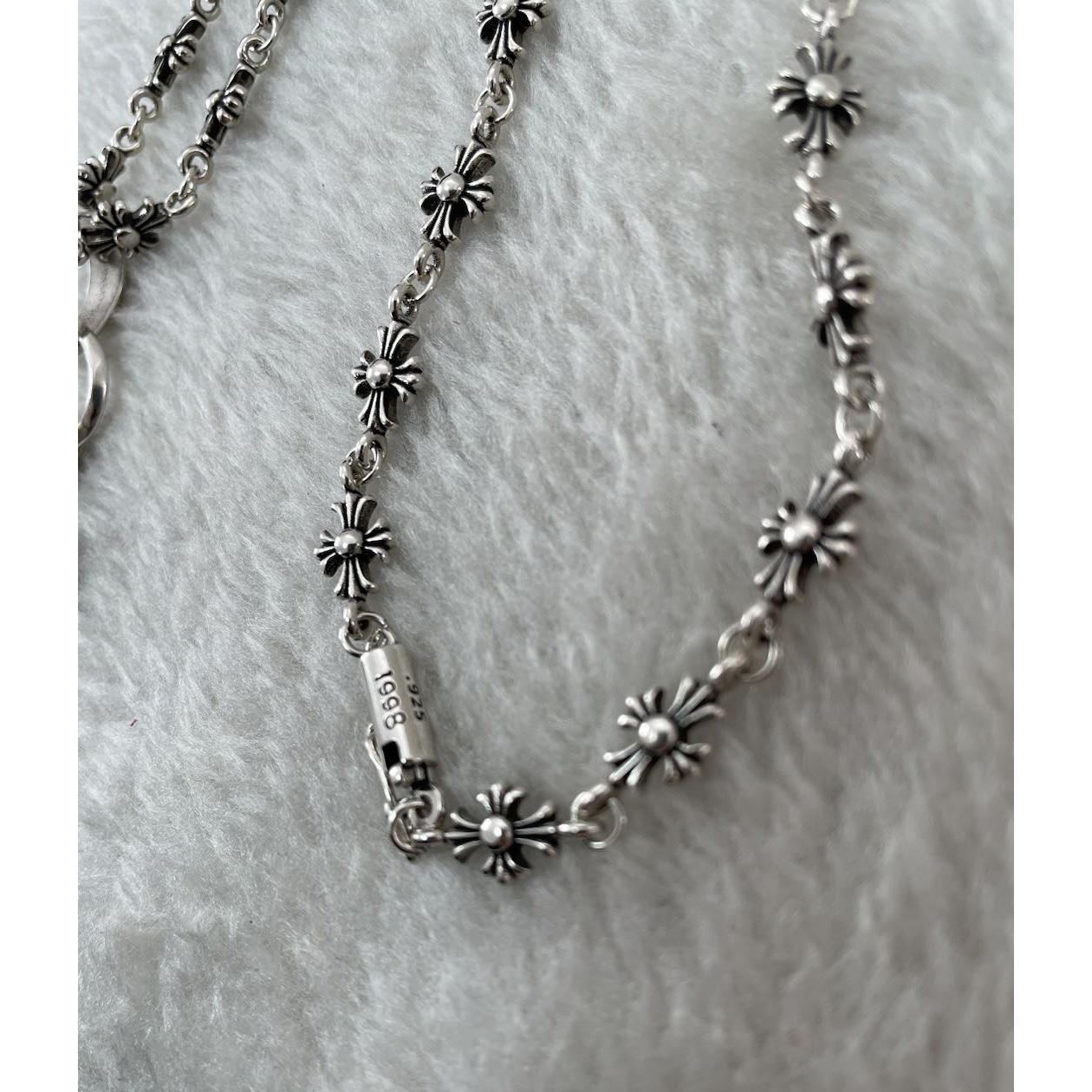 Chrome Heart Cross Necklace - PerfectKickZ