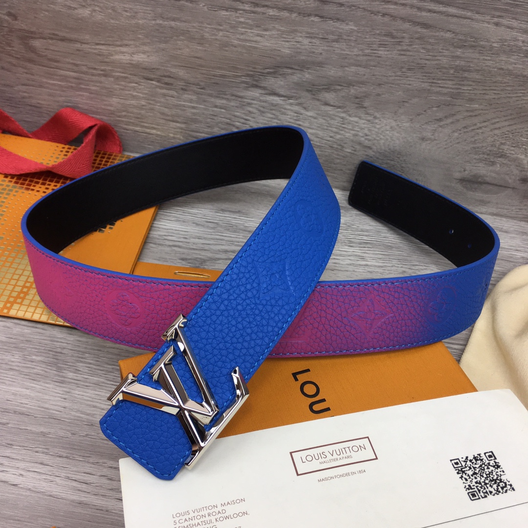 Louis Vuitton Gradient Shape 40MM Reversible Belt - PerfectKickZ