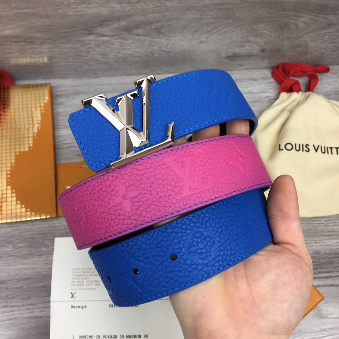 Louis Vuitton Gradient Shape 40MM Reversible Belt - PerfectKickZ