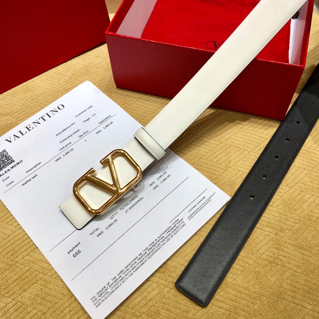 Valenti  VLogo Signature 30MM Reversible Belt - PerfectKickZ