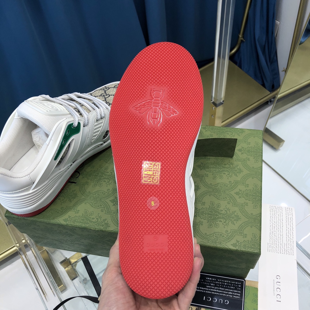 Gucci  Men's Gucci  Basket sneaker with lnterlocking G  - PerfectKickZ