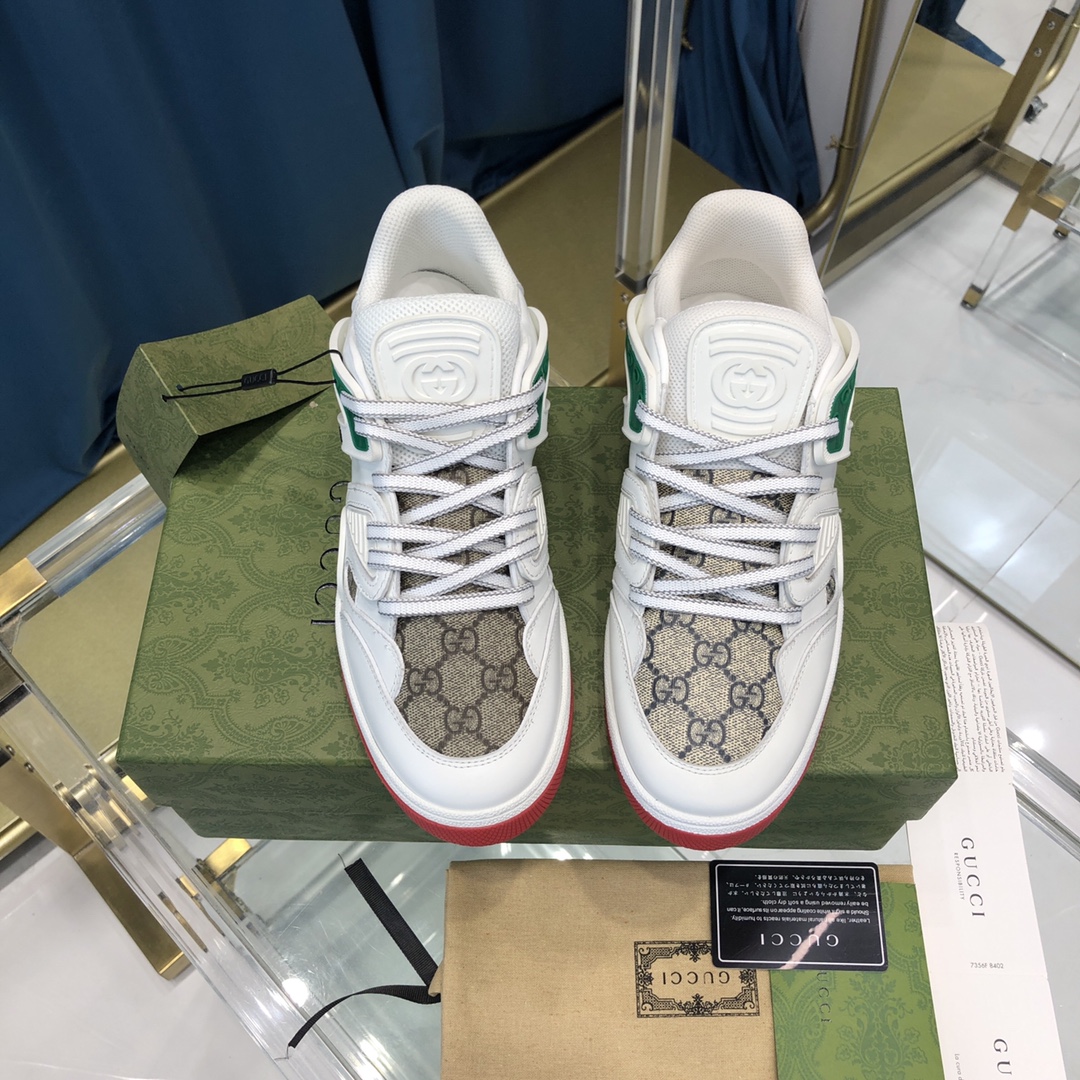 Gucci  Men's Gucci  Basket sneaker with lnterlocking G  - 