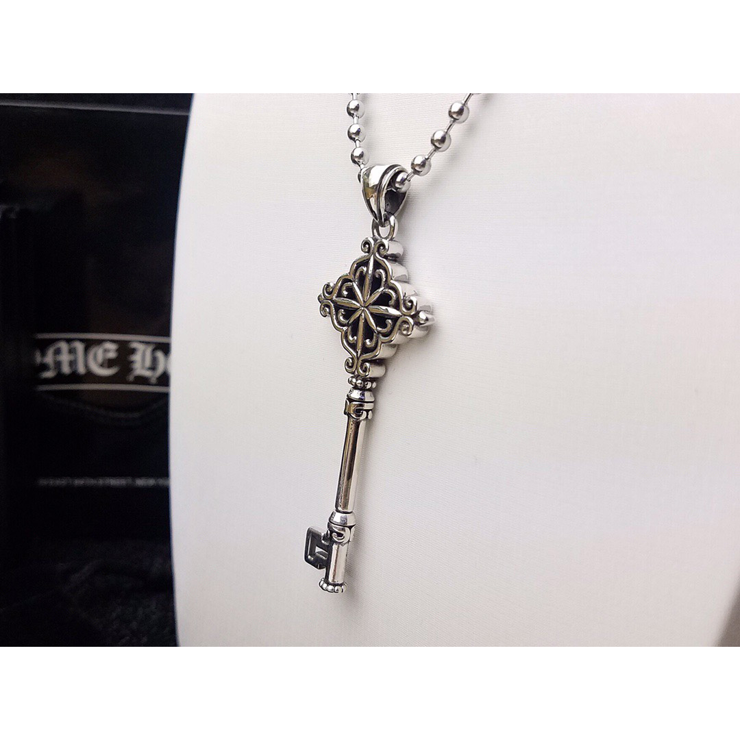 Chrome Heart Cross Necklace - 