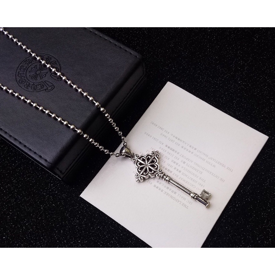 Chrome Heart Cross Necklace - PerfectKickZ