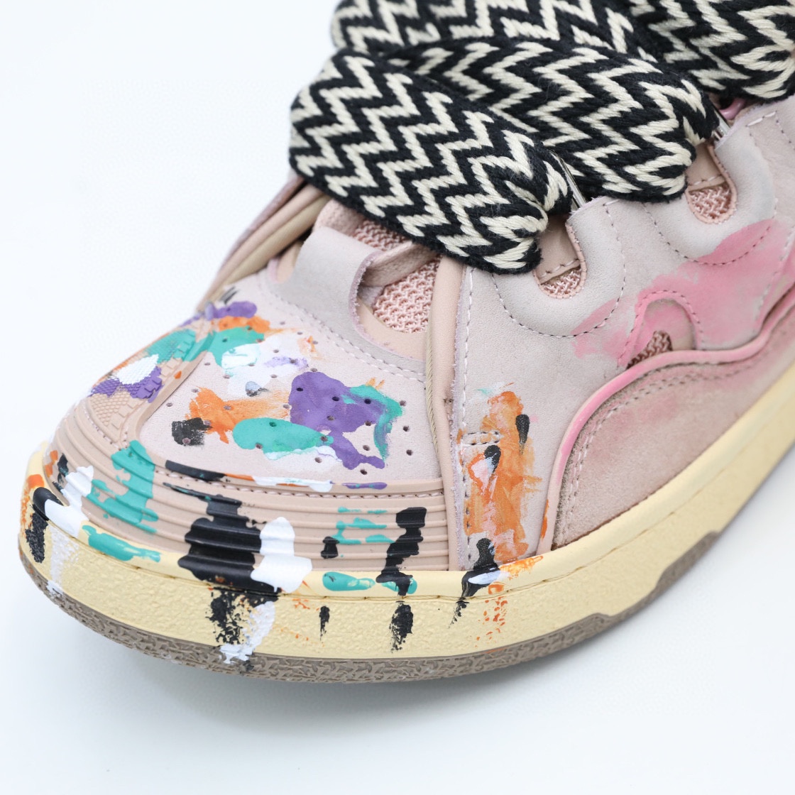 Lanvin X  Gallery Dept. Curb Sneaker Pink - PerfectKickZ