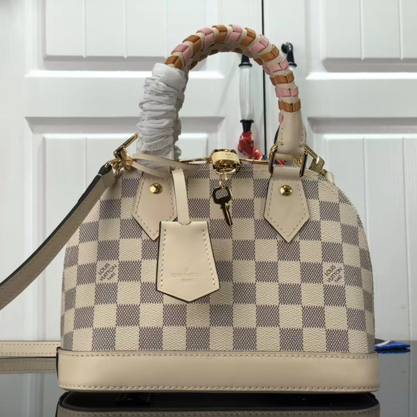 Louis Vuitton Alma BB Patent Leather Handbag(23.5-11.5-7.5) - PerfectKickZ