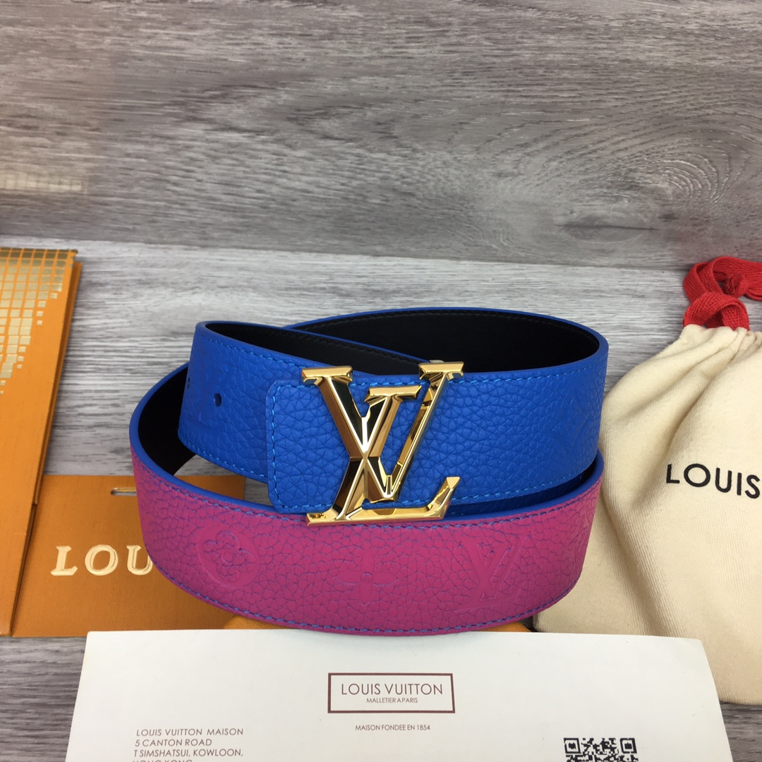 Louis Vuitton Gradient Shape 40MM Reversible Belt - PerfectKickZ