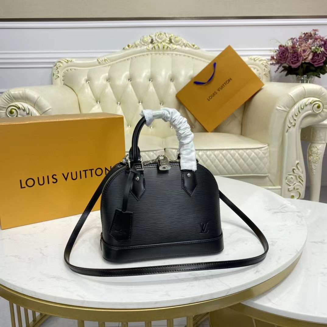 Louis Vuitton  Black Shoulder Bag （23.5-17.5-11.5CM） - PerfectKickZ