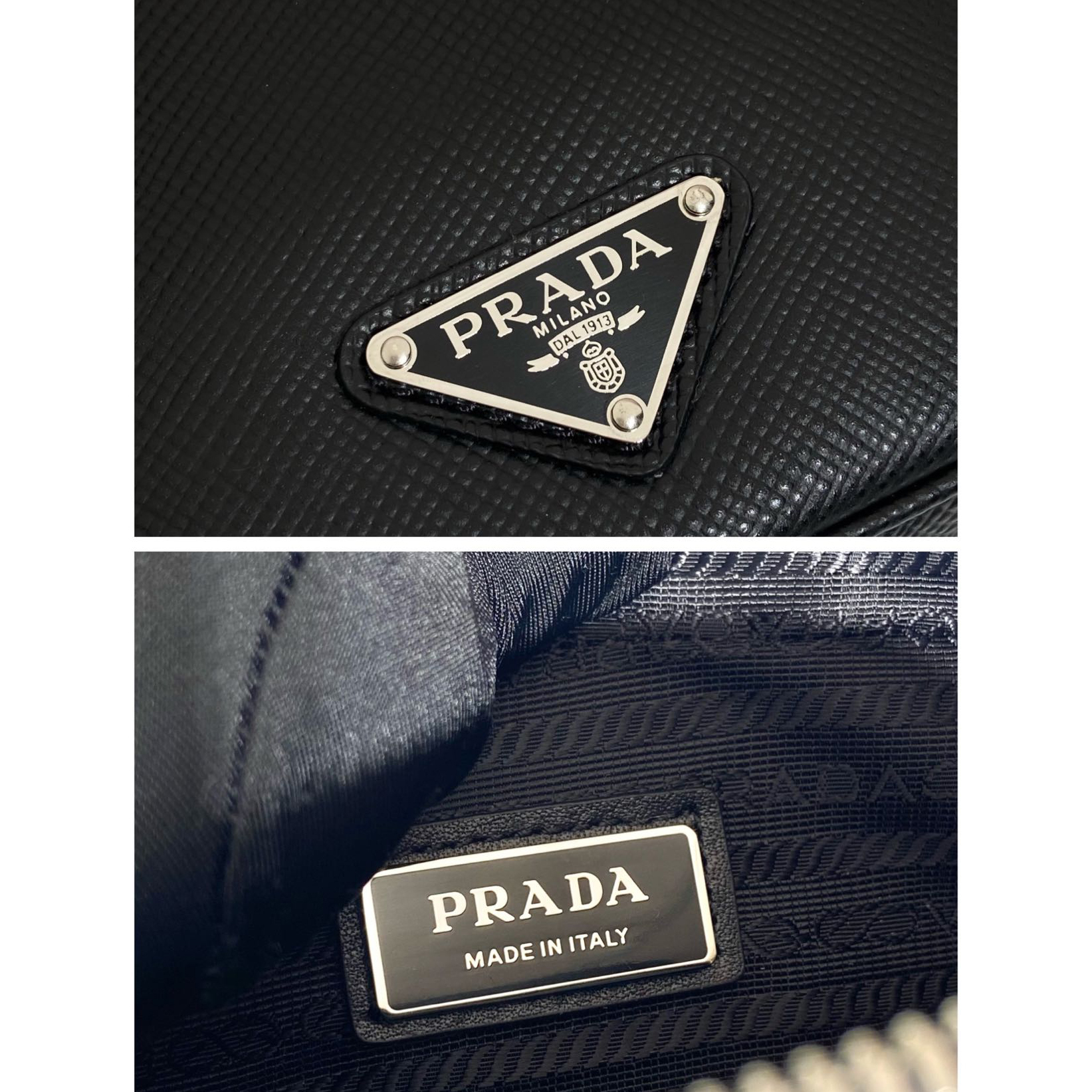 Prada Leather Shoulder Bag（19-16-5.5CM） - PerfectKickZ
