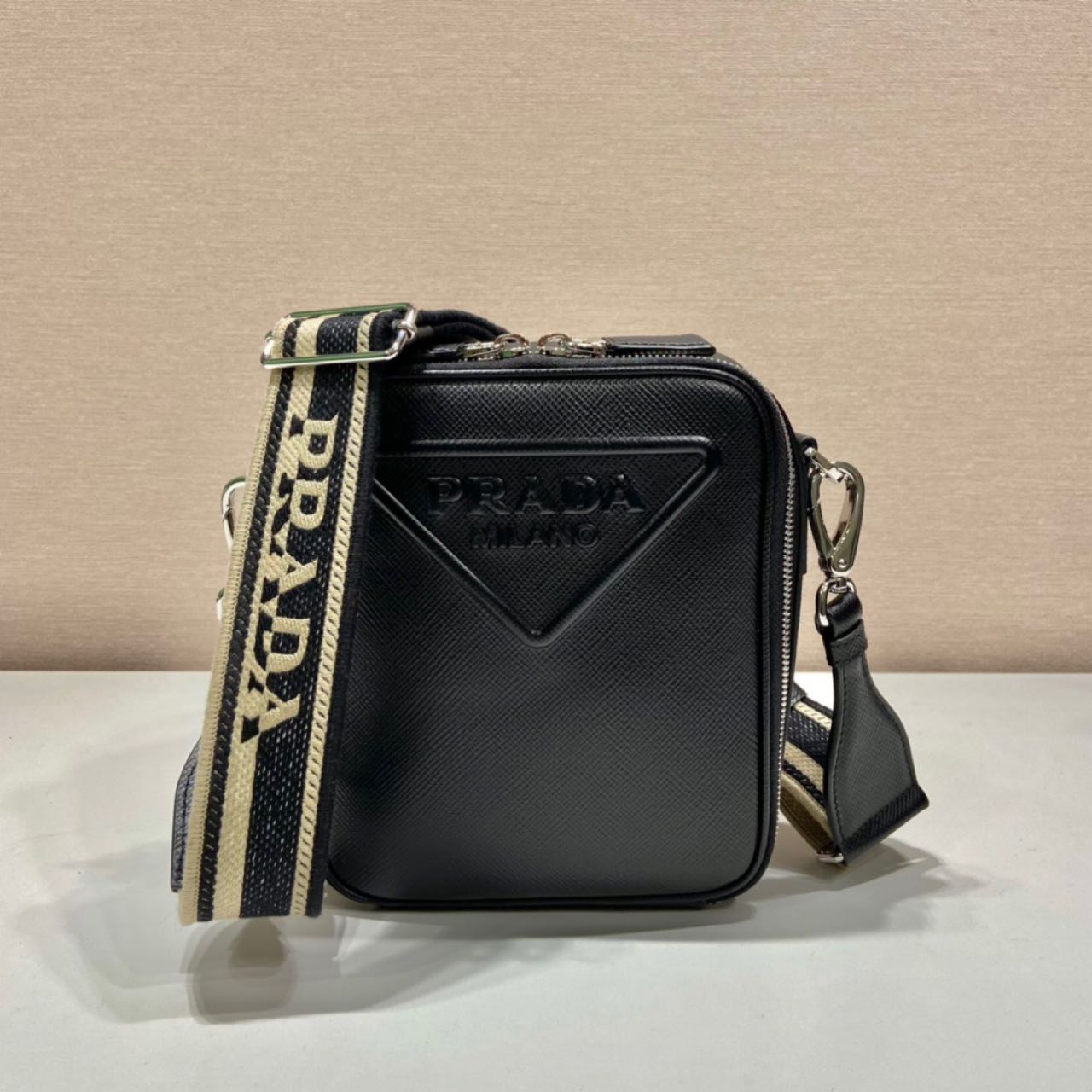 Prada Leather Shoulder Bag（19-16-5.5CM） - PerfectKickZ
