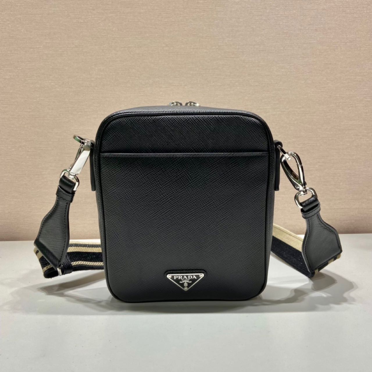 Prada Leather Shoulder Bag（19-16-5.5CM） - PerfectKickZ