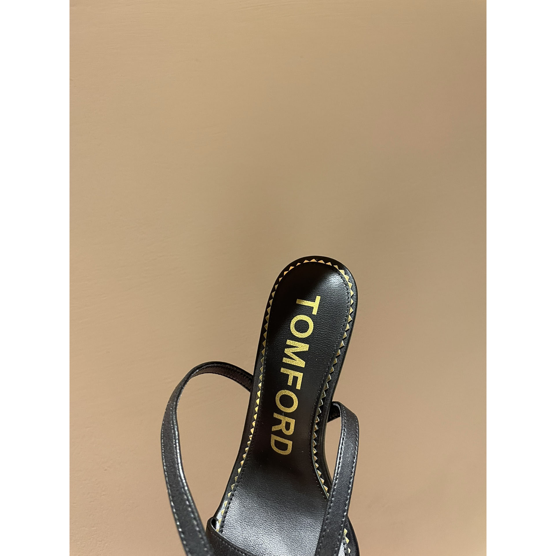 Tom Ford Black Padlock Sandals - PerfectKickZ