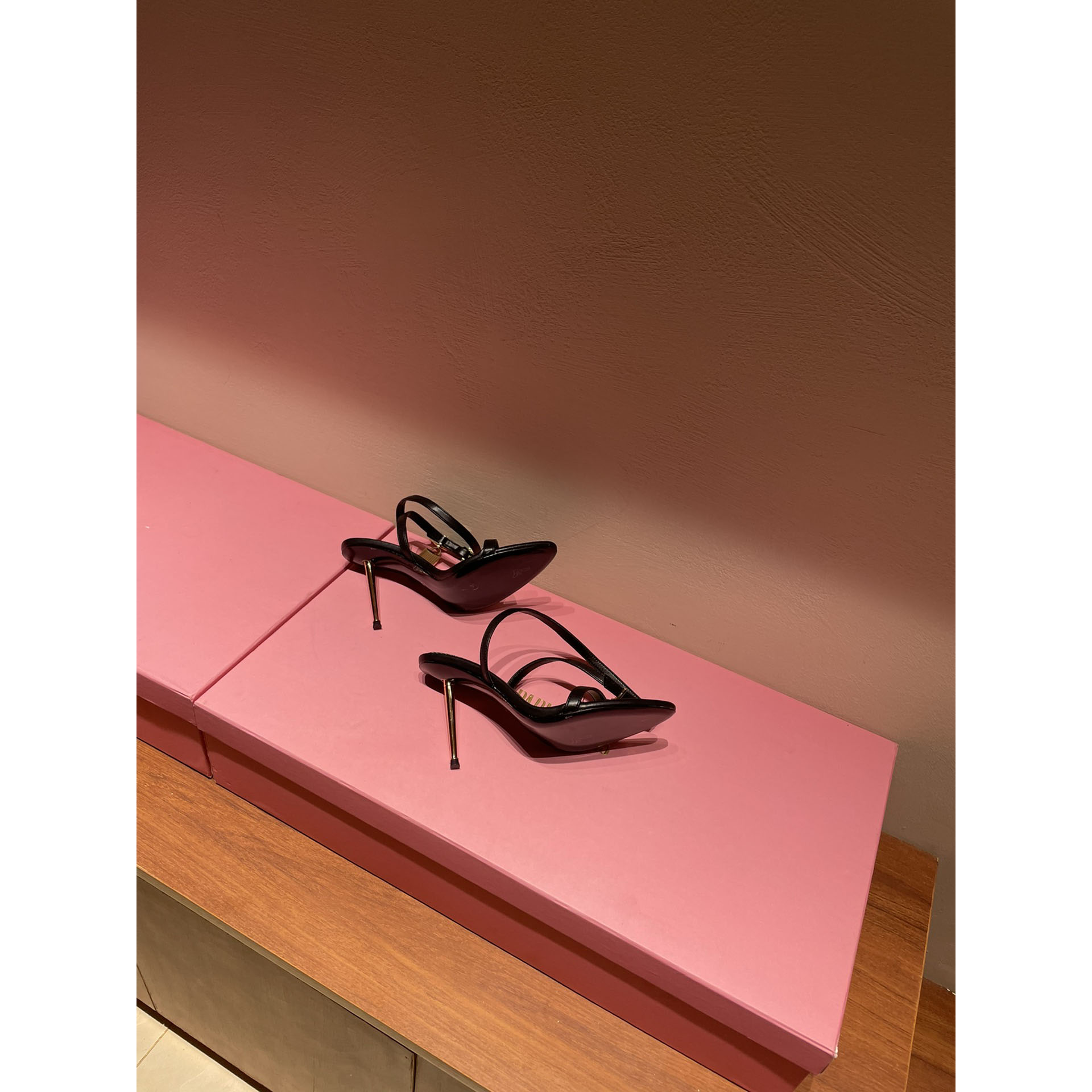 Tom Ford Black Padlock Sandals - PerfectKickZ