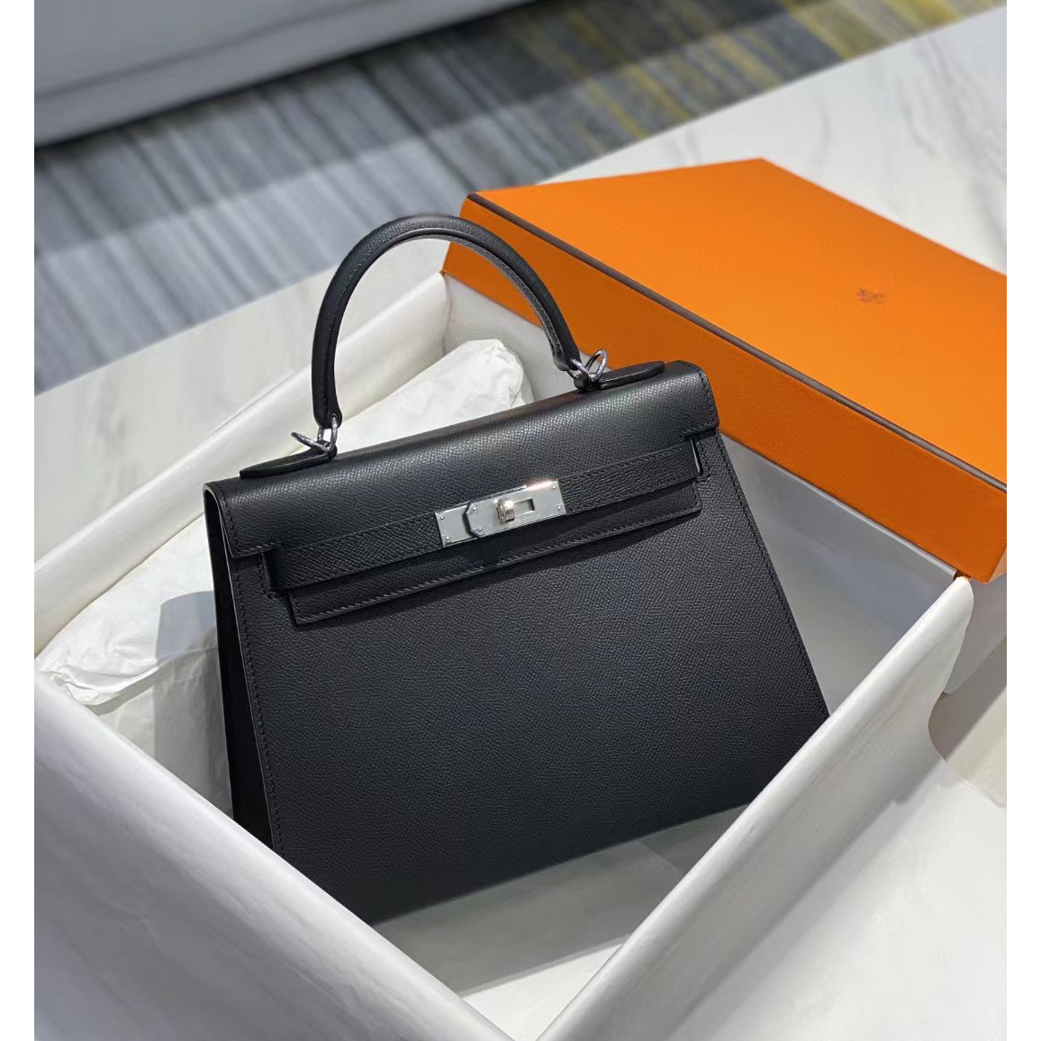 Hermes Women Handbag （25-17-7CM） - PerfectKickZ