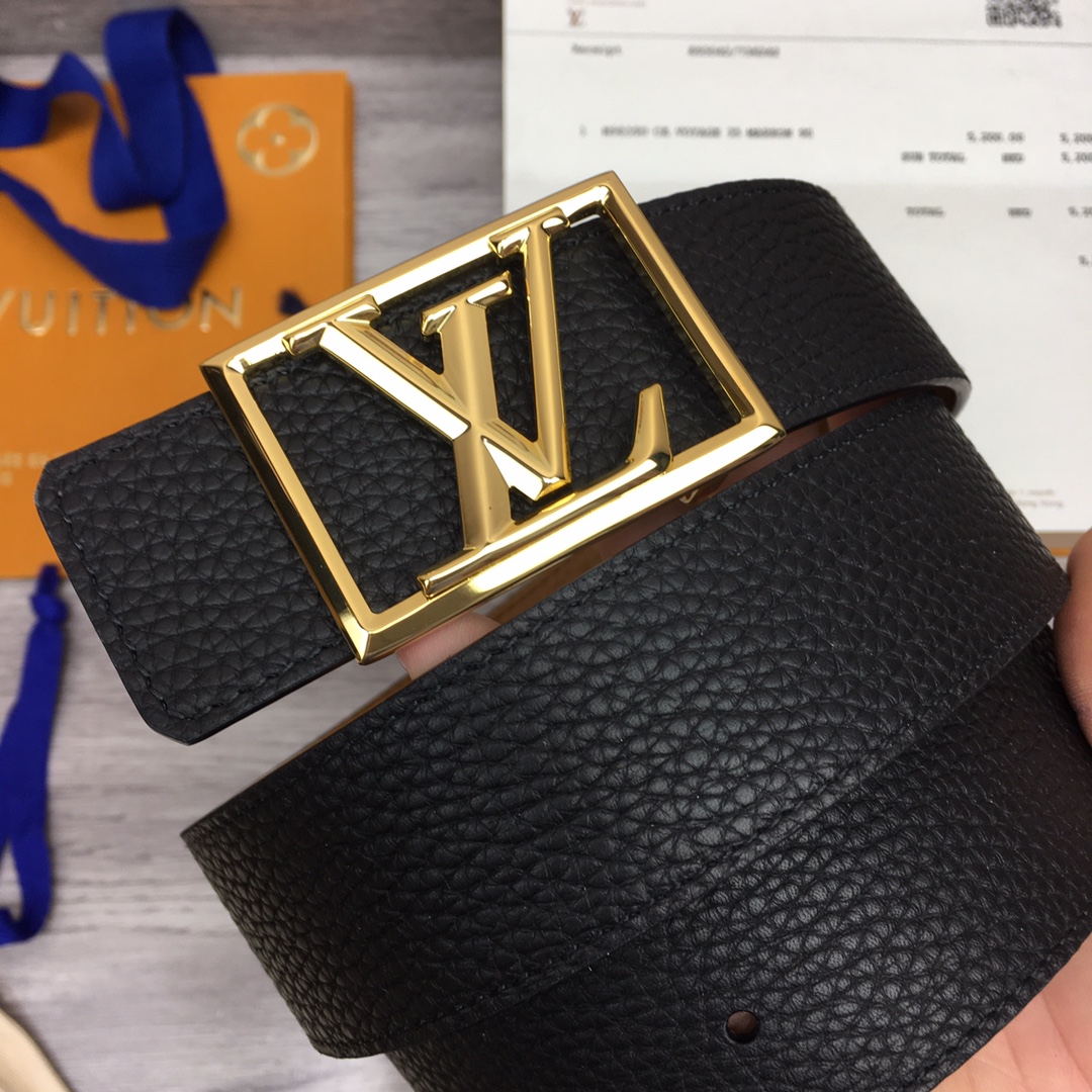 Louis Vuitton Shape 40MM Reversible Belt - PerfectKickZ