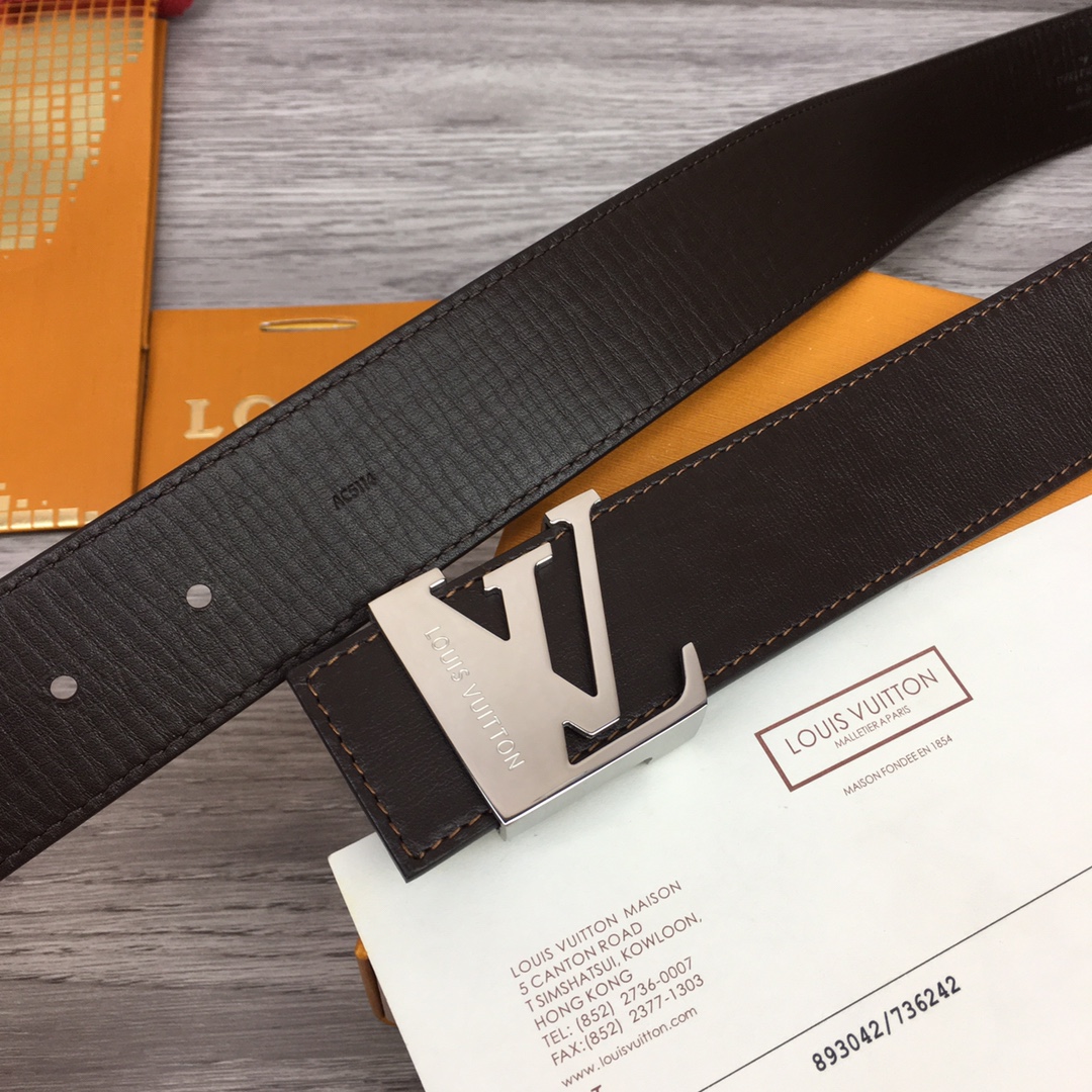 Louis Vuitton Shape 40MM Reversible Belt - PerfectKickZ