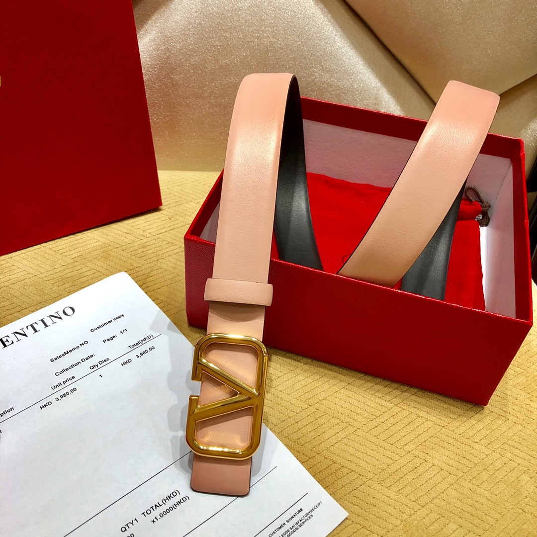 Valenti  VLogo Signature 30MM Reversible Belt - PerfectKickZ