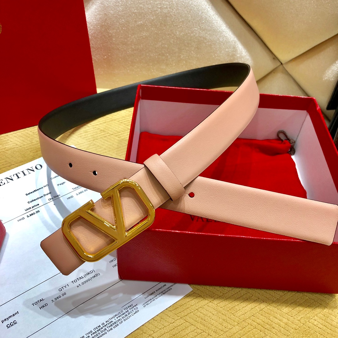 Valenti  VLogo Signature 30MM Reversible Belt - PerfectKickZ