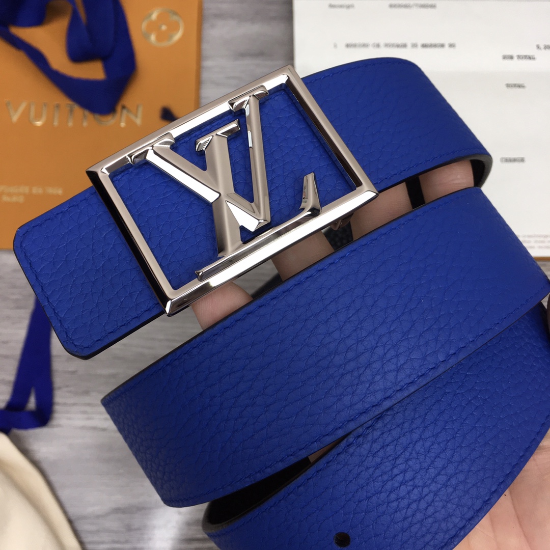 Louis Vuitton Shape 40MM Reversible Belt - PerfectKickZ