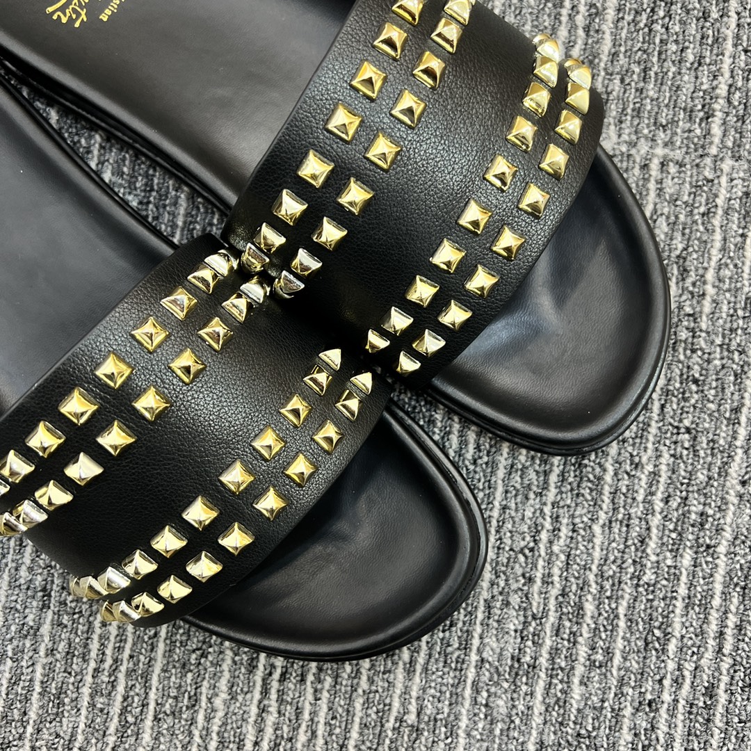 Christian Louboutin  Men Slippers Flats - PerfectKickZ